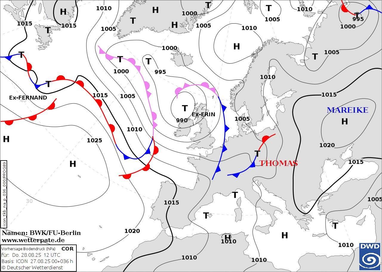 Украину накроет антициклон Mareike: что будет с погодой завтра